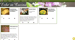 Desktop Screenshot of erbe.ilmeglioincucina.it